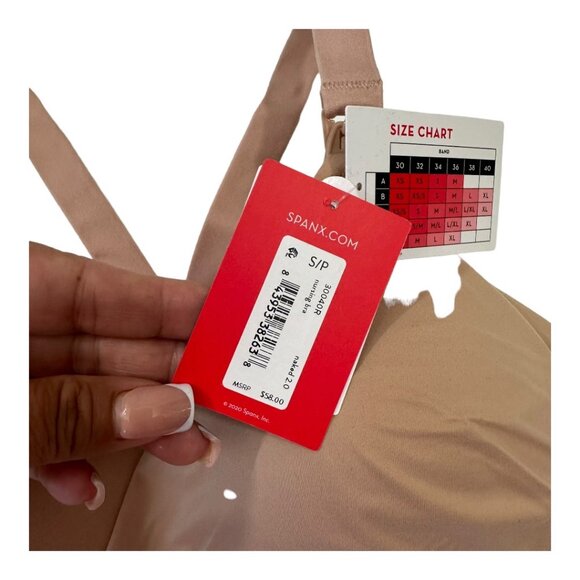 Spanx Mama Nursing Bra Beige Small Adjustable Straps Comfortable Supportive Mate - Picture 10 of 12